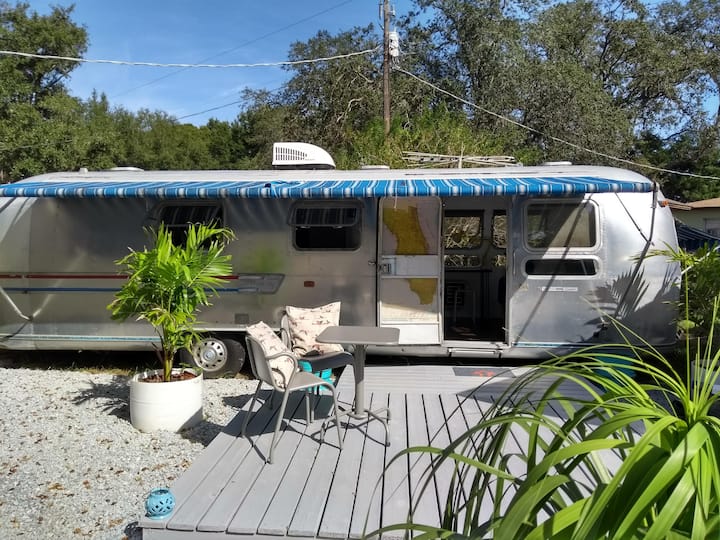 Vintage Airstream In The City (With Mini Split Ac) - Tampa, FL