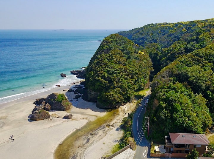 Incredibly Located On Ohama Beach - 시모다시