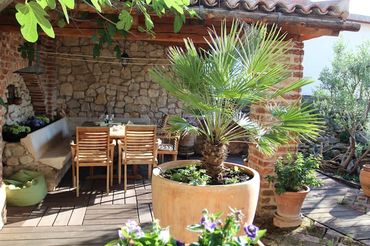 Apartment Salvia-jacuzzi In Mediterranean Garden - Novi Vinodolski