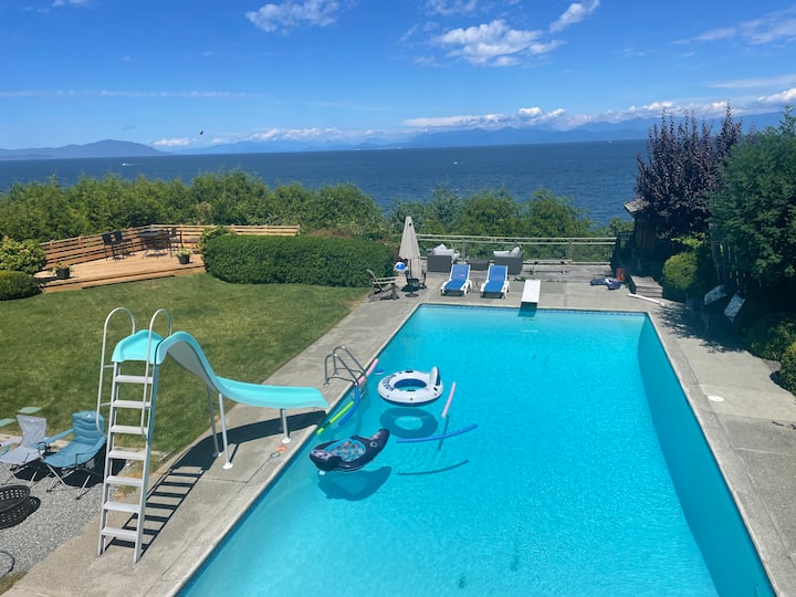 Oceanfront Suite With Pool - Nanaimo