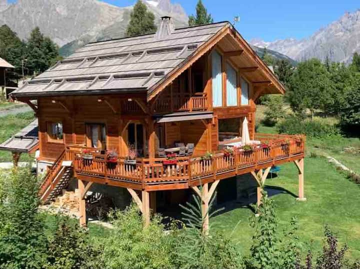Chalet In The Mountains, Ski In Ski Out !!! - Vallouise, Francia