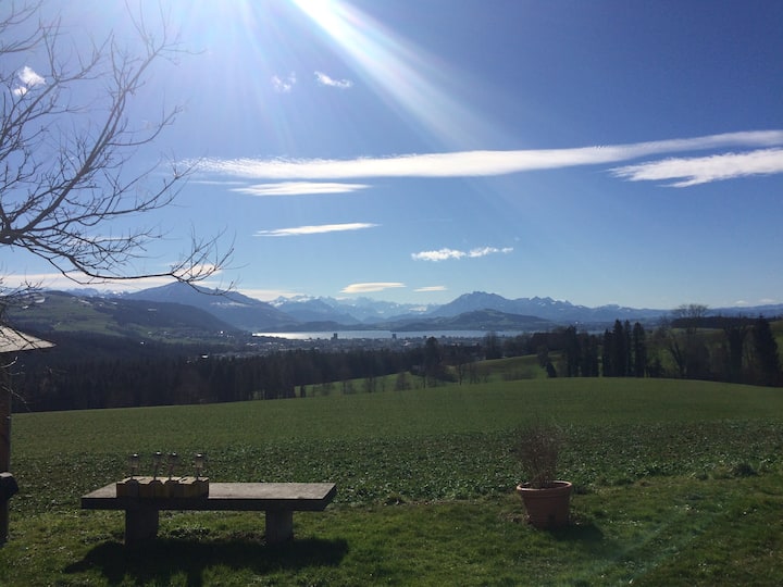 Zelten Mit Traumhaftem Panoramablick - Kanton Zug