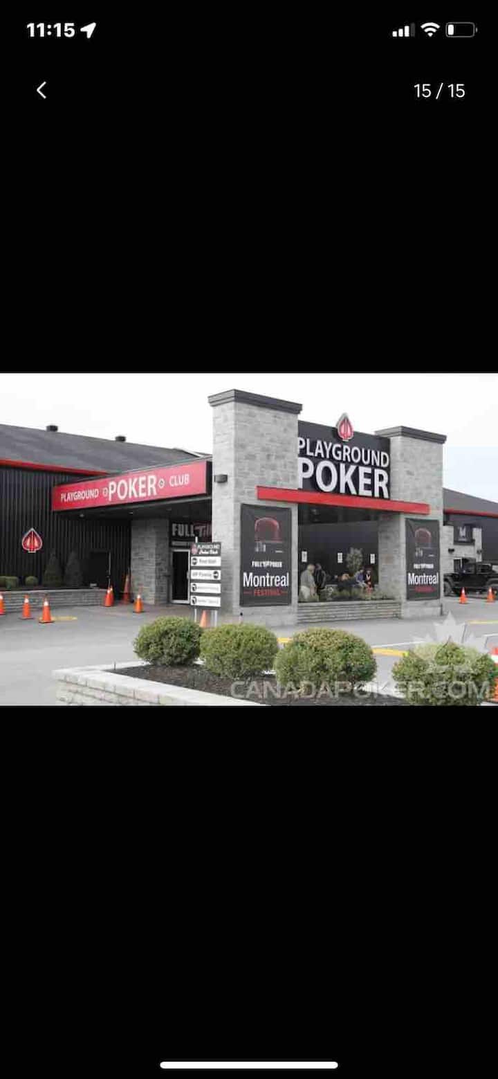 Great Location For Poker Playground Visitors - Pointe-Claire