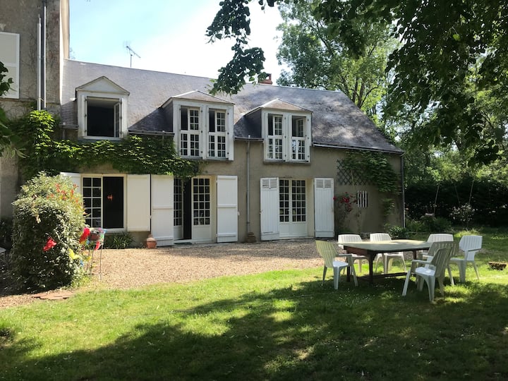 Grande Maison De Famille & Parc - 10’ De La Loire - 奧爾良