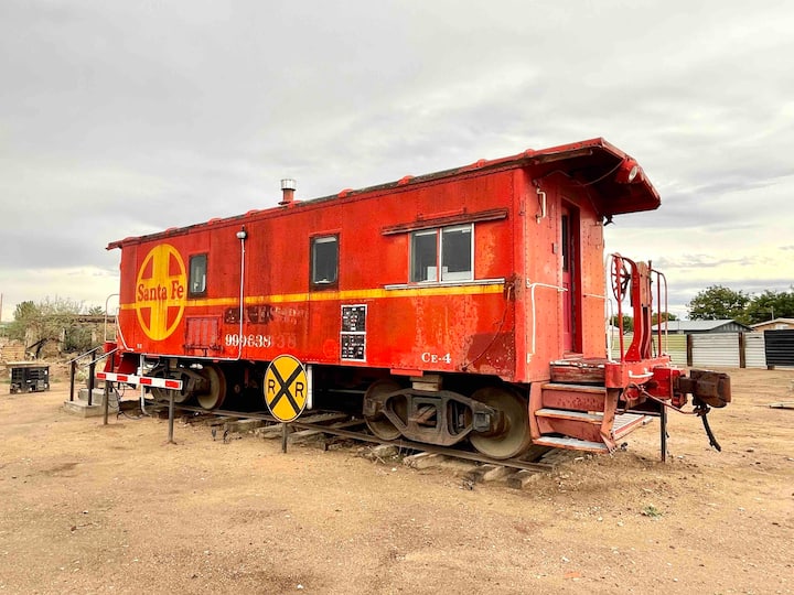 Midnight Train To Marfa-1948 Caboose - Marfa, TX