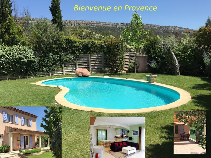 Belle Villa Avec Piscine Près D'aix En Provence - Rousset