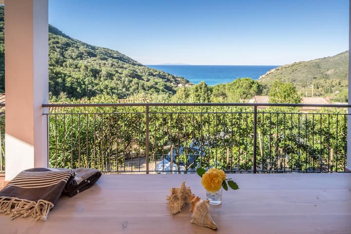 Holiday Apartment Rio Nell'elba For 1 - 5 Persons With 2 Bedrooms - Twin House - Rio