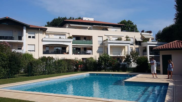Beau T2 50m2 Anglet 5 Cantons, Proche Btz. Piscine - Anglet