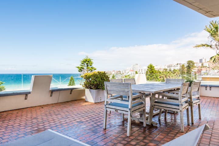 Bondi Beachfront Lifestyle - Ocean Views & Parking - Randwick