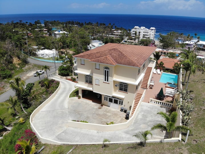 Ocean View Paradise (2 Houses, 26 Guests, 2 Pools) - Aguada