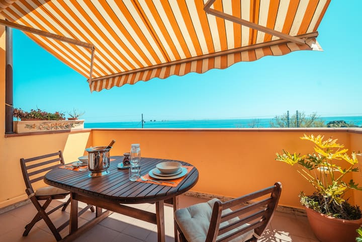 Casa Mare Con Piscina E Beachfront - Taormina