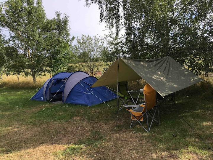 A Small Fully Equipped 4 Birthed  Tent - Framlingham
