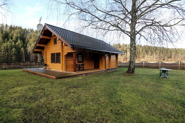 Log House In Picturesque Neris River Valley - Litauen