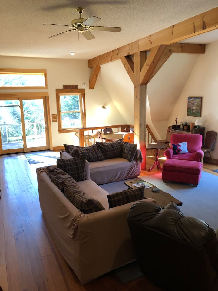 Spacious Bright Post & Beam House Close To Bromley - Emerald Lake State Park, East Dorset