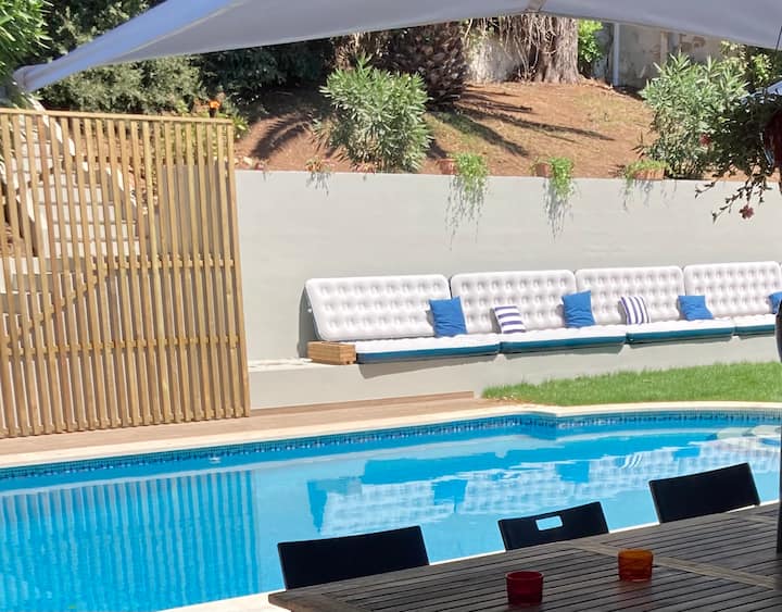 Gorgeous Family House With Private Pool, Sea View 5 Minutes From Beach Sleeps 12 - Cascais
