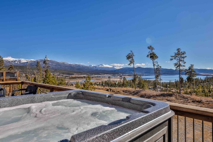 Epic Lake&mtn Views! Hottub,fireplace, Grill - Grand Lake, CO