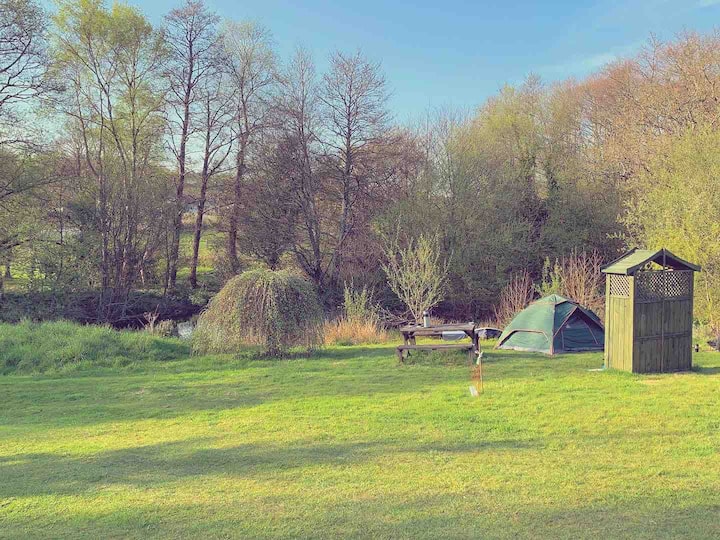 Wild Camping Pitch On Cornish Farm Near Eden - Fowey