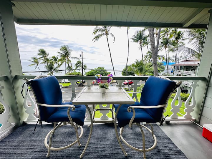 Ocean Front Kona Studio With Spectacular View. - Kailua-Kona