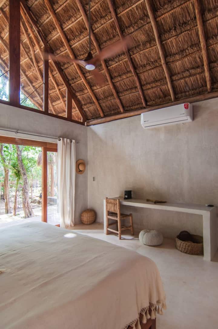 Jungle Cabin In Town 3/wifi/ac Confy Bed (3 Of 9) - Tulum