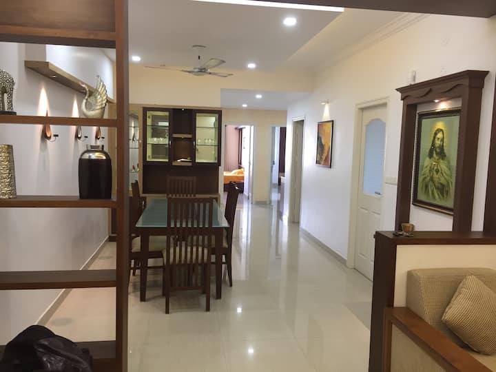 Fully Furnished/3ac Rooms Apartment - Kochi