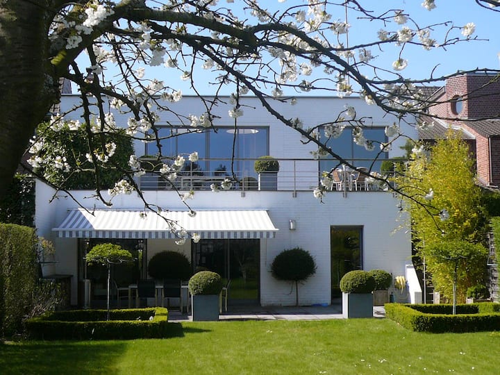 Maison D’architecte Jardin 4kms De Lille En Rdc. - Croix