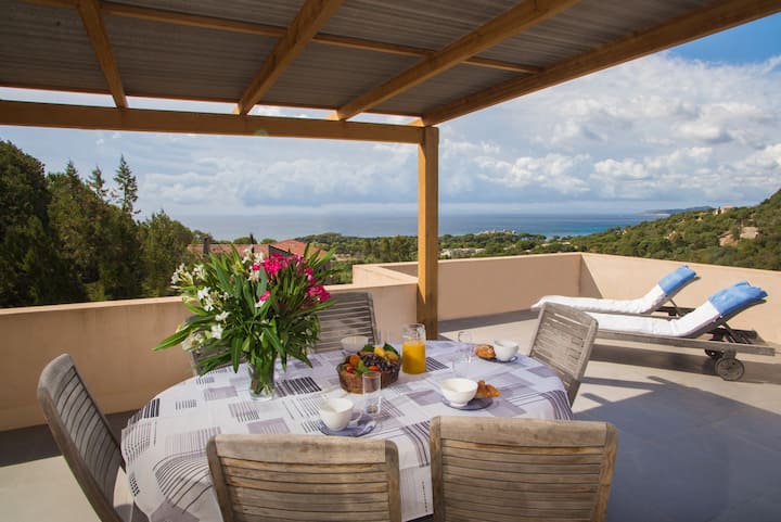 2 Bedroom Villa View Palombaggia With Terrasse - Palombaggia