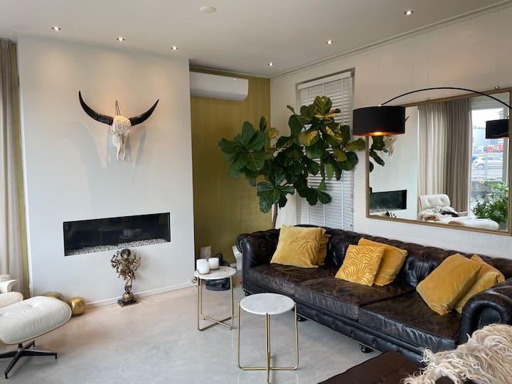 Room, Brandnew Luxurious Houseboat - Ámsterdam