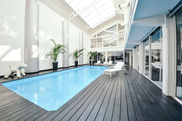 Luxury Loft 450m² A-c/ Pool/ Rooftop/ Parking - Bordeaux