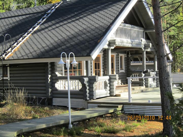 Villa Helge, Rauhaa Kaipaavalle Järven Rannassa - Mikkeli