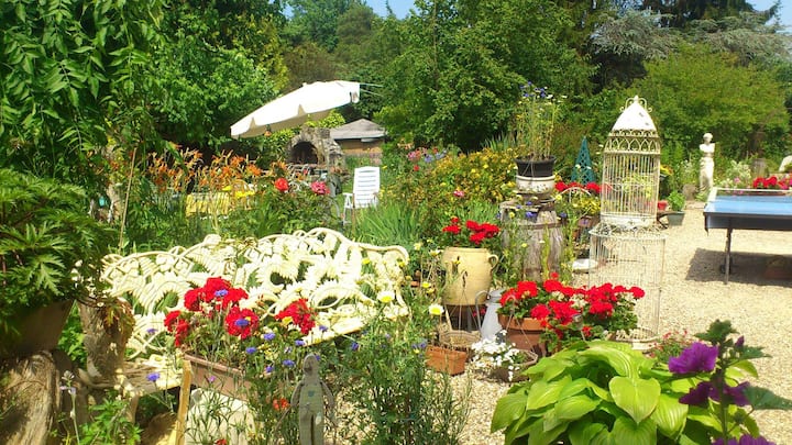 Maison Normande,jardin Des Merveilles Près Giverny - Vernon, France