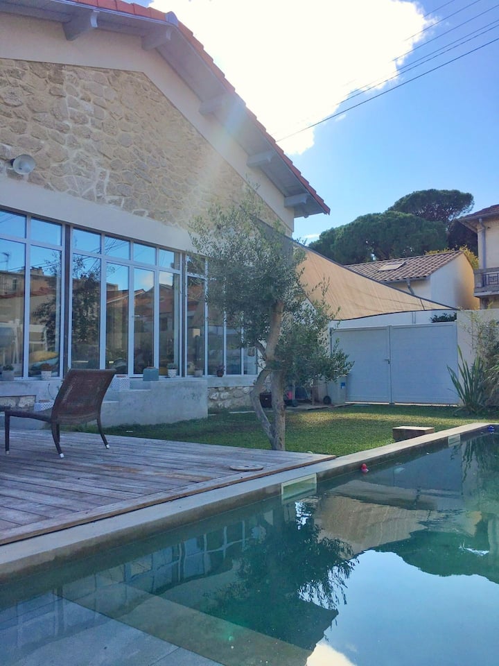 House With Swimming Pool 5 Minutes From Downtown - Montpellier