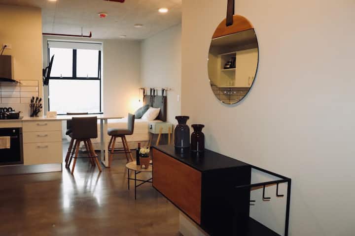 Mint Studio Apartment With Great City View - San José