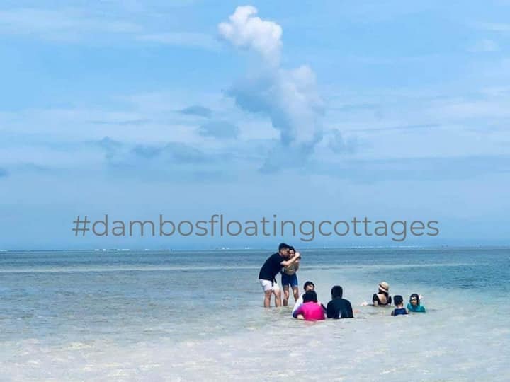 Dambos Floating Cottage Rental - Calatagan