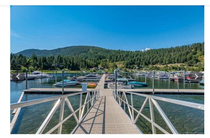 Lakefront With Boat Slip - Sicamous