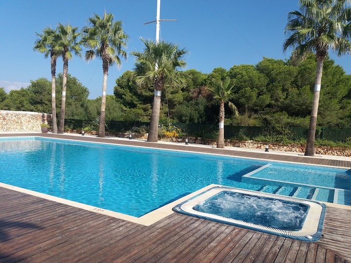 Schönes Duplex In Cala Santandria-ciutadella Mit Pool Und Wifi - Menorca