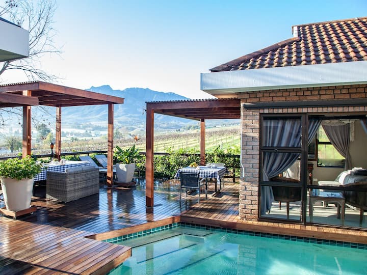 Suite With Mountain Views Hot Tub Aircon Wi-fi - Wellington, South Africa
