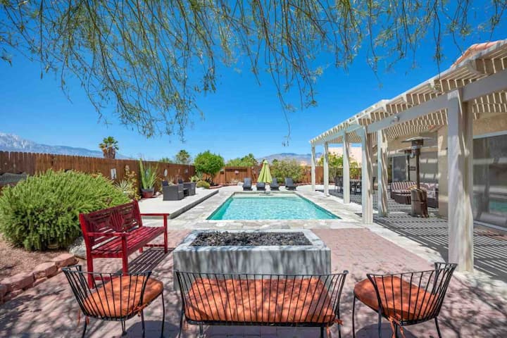 Boho Chic 4-bedroom Villa With Pool And Views. - Desert Hot Springs, CA