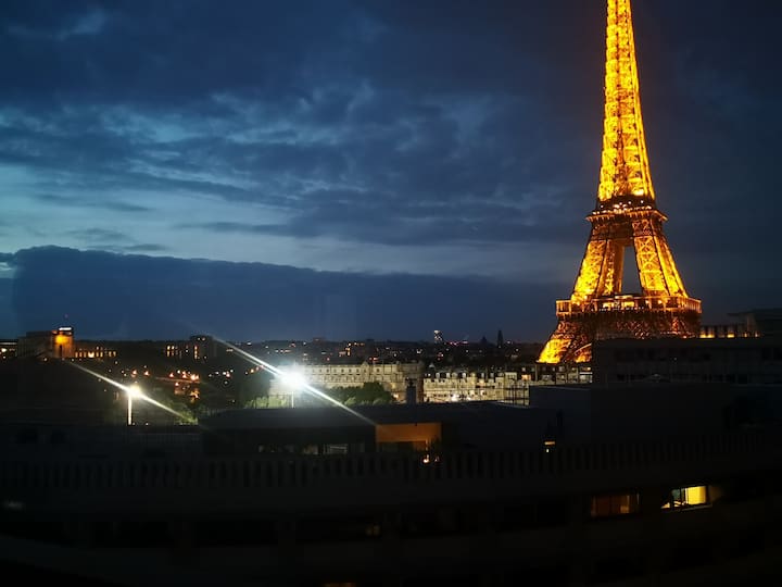 Touch The Eiffel Tower!  L 110sqm Cooling Unit+fan - Boulogne-Billancourt