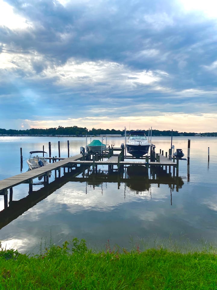 Sunset Point-waterfront Home&shared Pier For Boat! - Westmoreland State Park, Montross