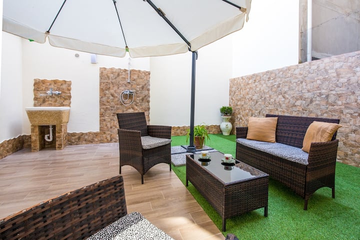 Milazzo Apartment With Additional Shower In Garden - Barcellona Pozzo di Gotto