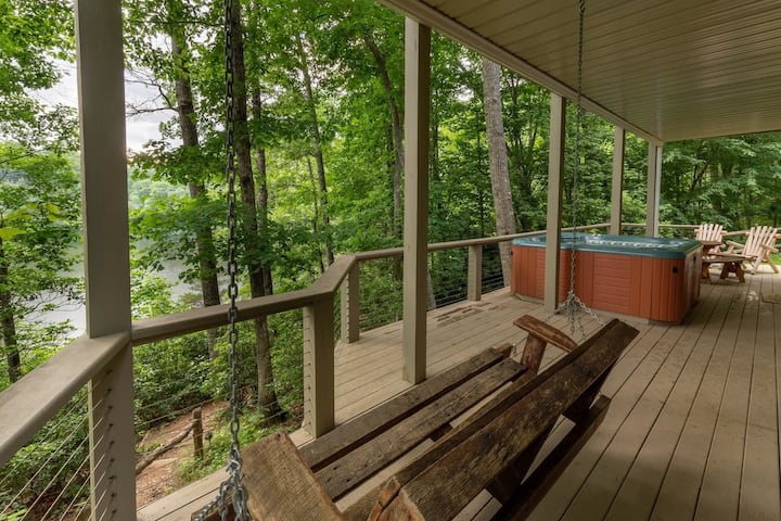 Private Cabin With Hot Tub And Fire Pit - Tuckasegee, NC