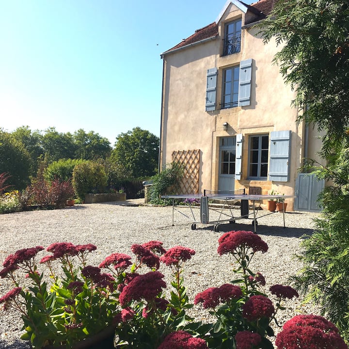 Burgundy - Rent Charming Rustic House 8 Pers. Tennis - Côte-d'Or