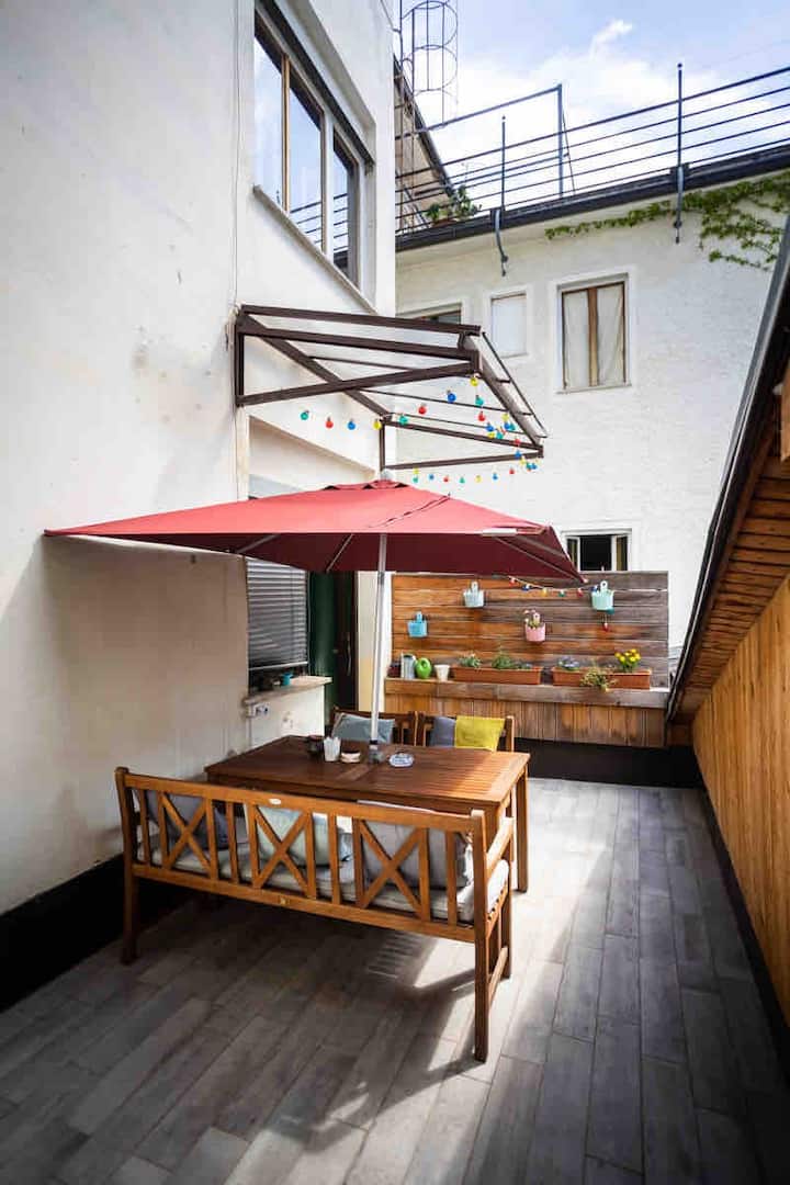 Cozy Apartment In ♥ Of Maribor ☂ Big Terrace - Maribor