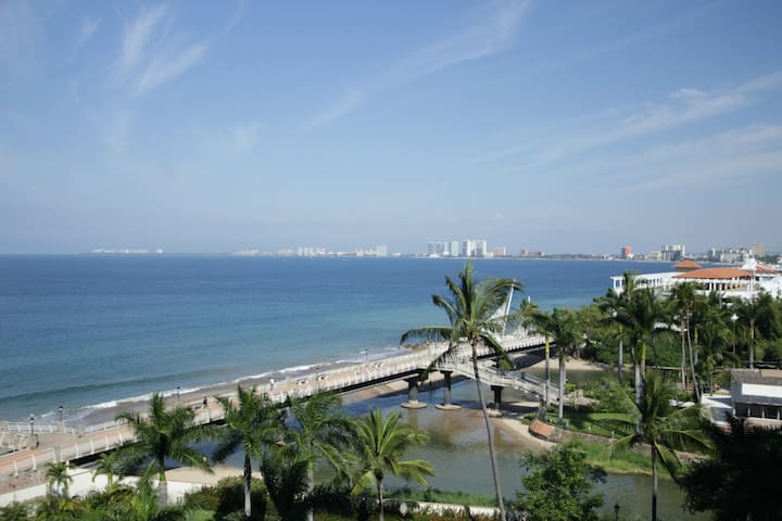 Direkt Am Strand Panorama Meerblick Moderner Luxus (Altstadt Romantische Zone) - Puerto Vallarta