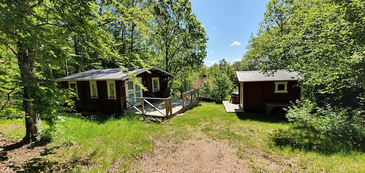 Cottage/lodge 36m²+sauna 8m²+kitchen - Markaryd
