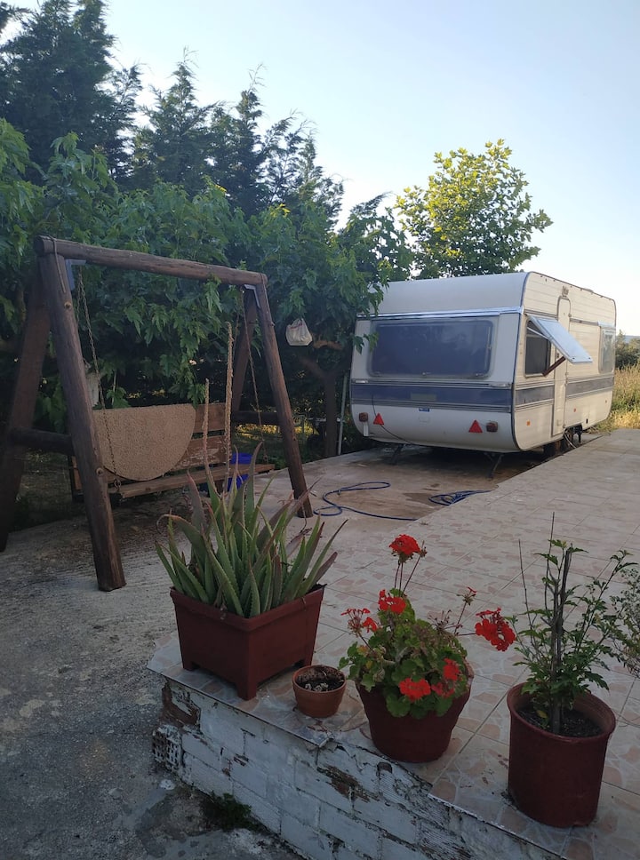 The Green Garden Caravan By Anna & Panagiotis - Zante