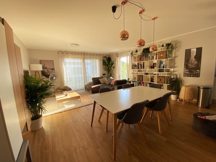 Cozy, Bright & Spacious Apartment Near City Centre - Walferdingen