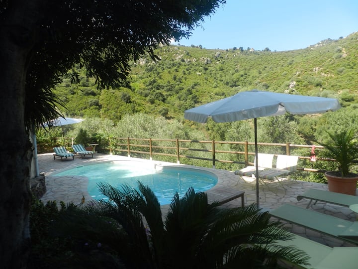 Villa In Collioure Mit Pool, Umgeben Von Weinbergen Mit Blick Auf Die Berge - Collioure