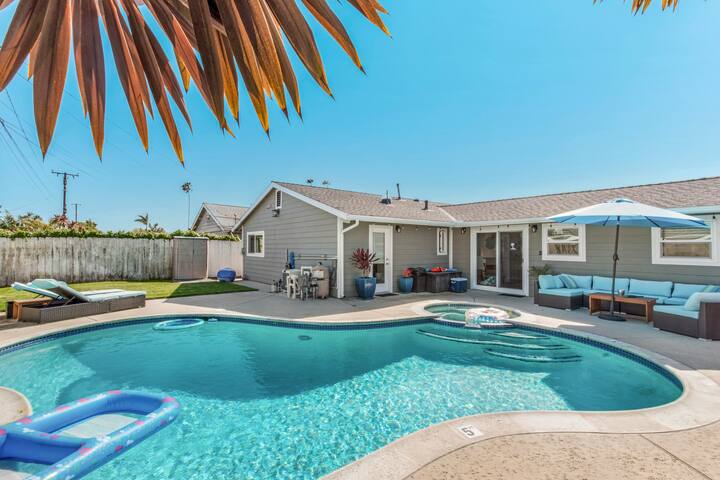 D&b's Beach Home (2 Bed/1 Bath/pool/spa/patio) - Huntington Beach, CA