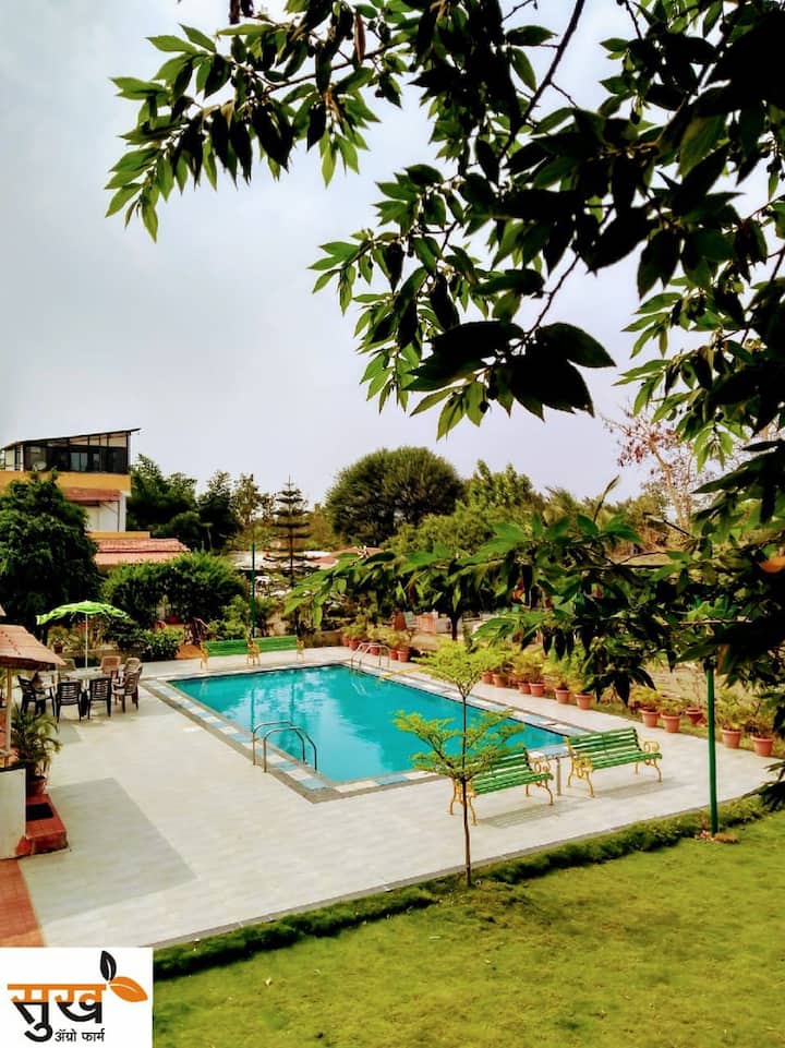 Farmhouse Near Pune With Pool, Pet Friendly - Shirwal